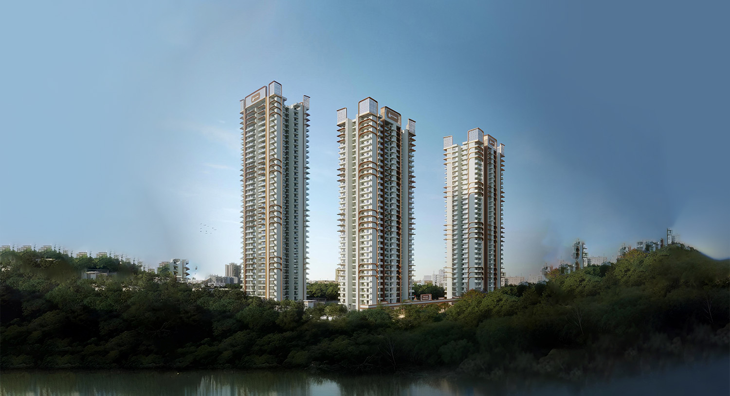 Luxury tower exterior